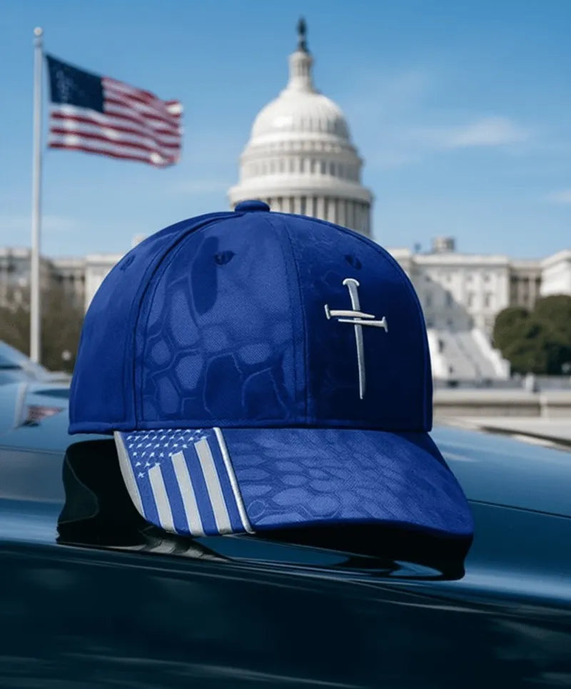 ✝️Adjustable Jesus 3 Nail Cross Hat-BUY 2 FREE SHIPPING🎁