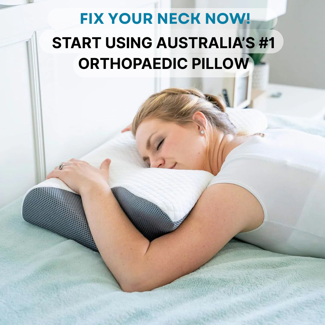 BUTTERFLY MEMORY FOAM NECK SUPPORT PILLOW